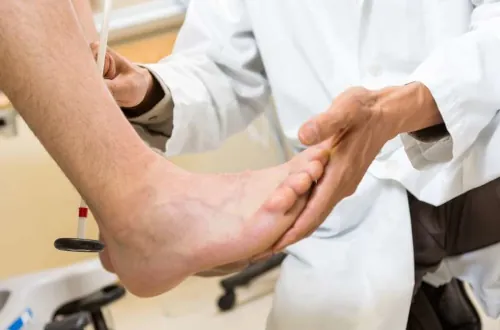 foot ankle area